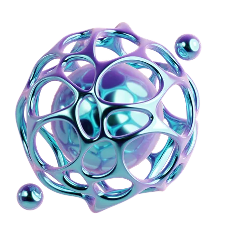 Torus abstrakte Form  3D Icon