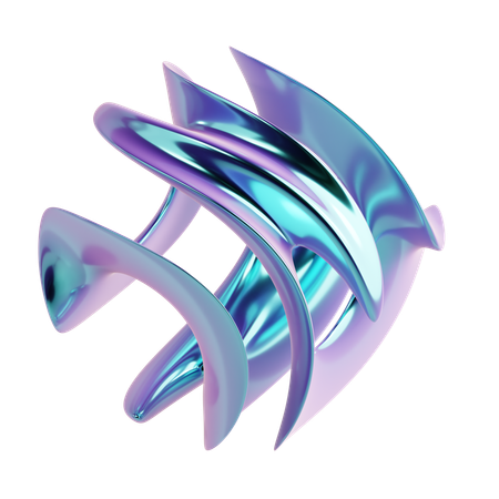 Torus abstrakte Form  3D Icon