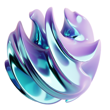 Torus abstrakte Form  3D Icon