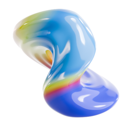 Torus abstrakte Form  3D Icon