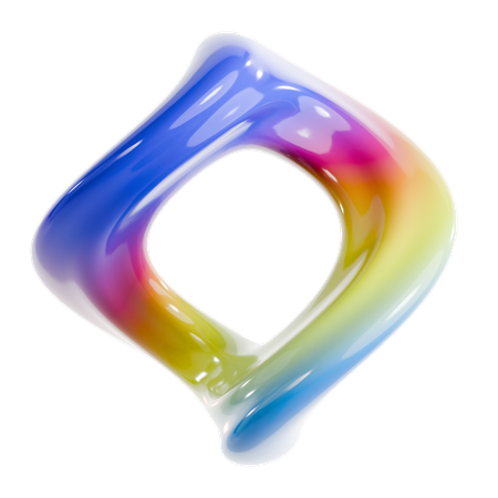 Torus abstrakte Form  3D Icon