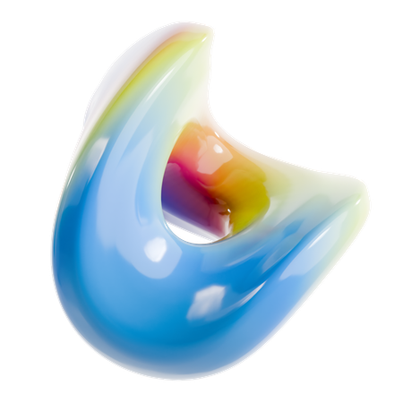 Torus abstrakte Form  3D Icon