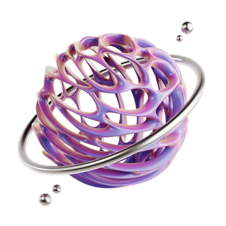 Torus abstrakte Form  3D Icon