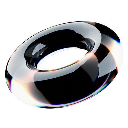 Torus abstrakte Form  3D Icon