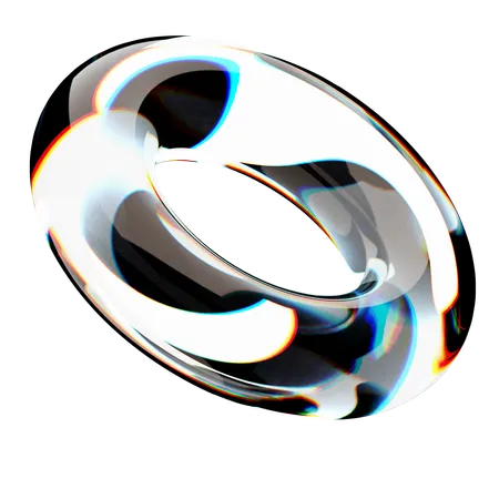 Torus Glass Spectrum  3D Icon