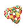 3d torus knot logo