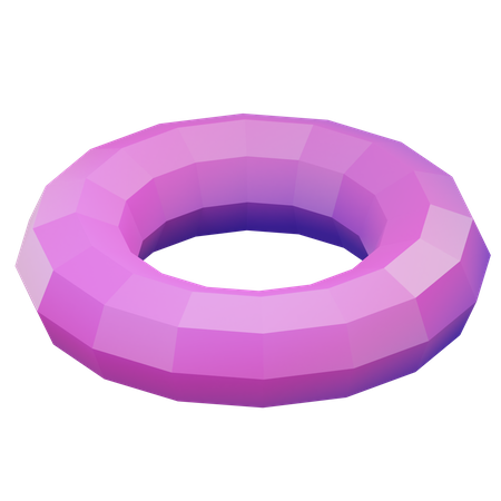 Torus Prism 3D Icon