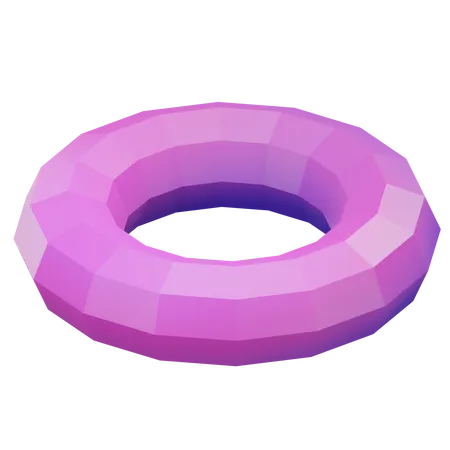 Torus Prism  3D Icon