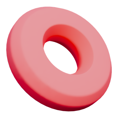 Torus Shape  3D Icon