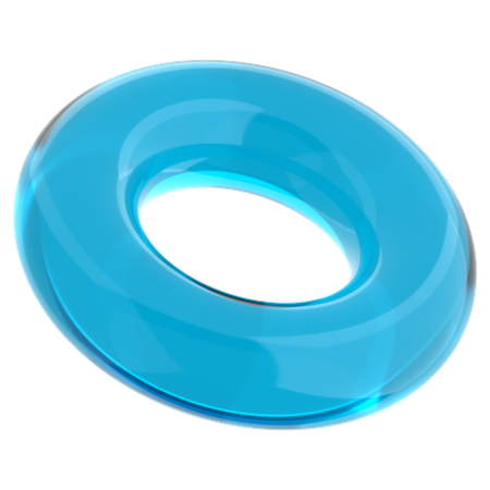 Torus Shape  3D Icon