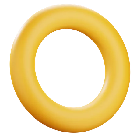 Torus Shape  3D Icon