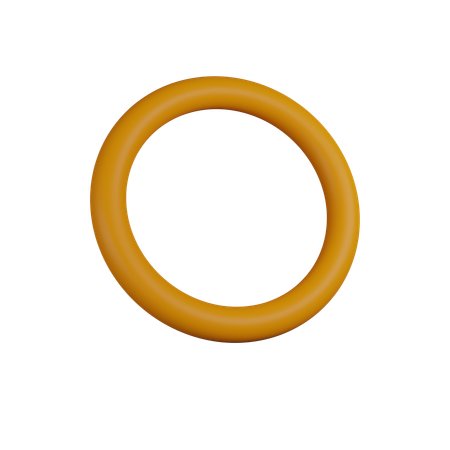 Torus shape  3D Icon