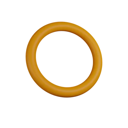 Torus shape  3D Icon