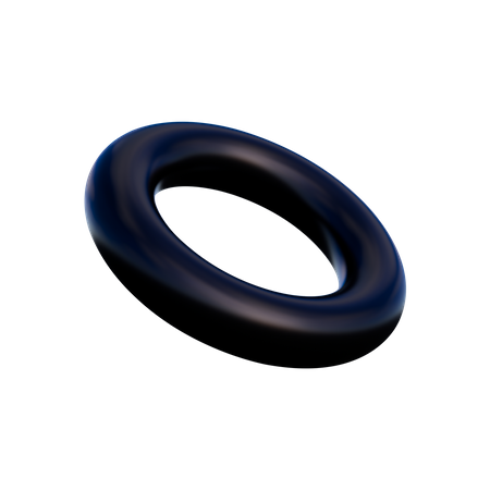 Torus Shape  3D Icon