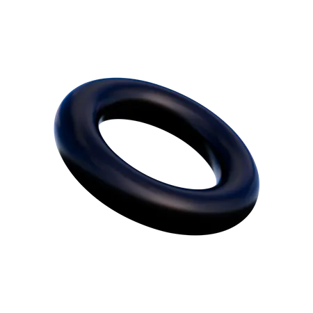 Torus Shape  3D Illustration