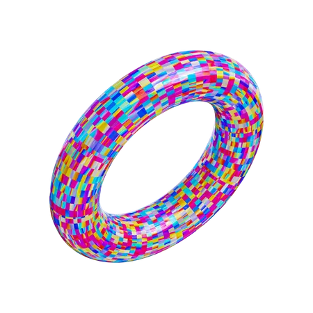 Torus Shape  3D Illustration