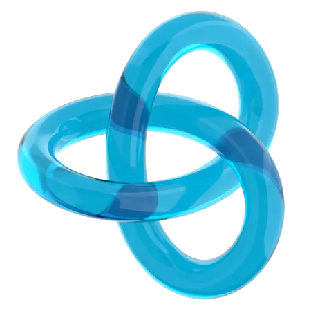Torusk Knot Shape  3D Icon