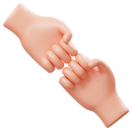 Toss Hand Gesture  3D Icon