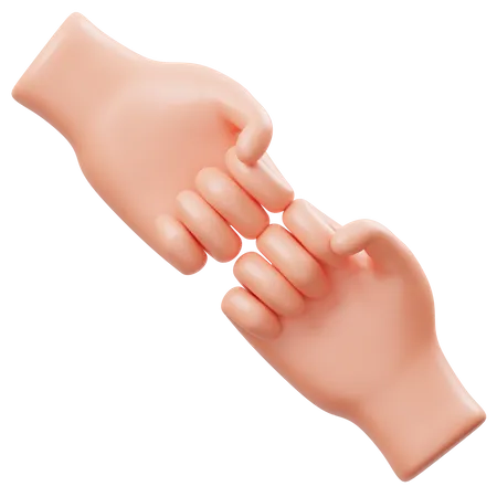 Toss Hand Gesture  3D Icon
