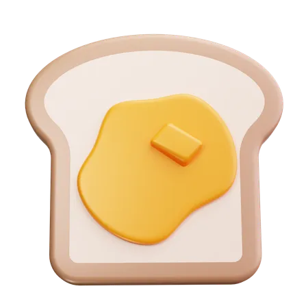 Tostada francesa  3D Icon