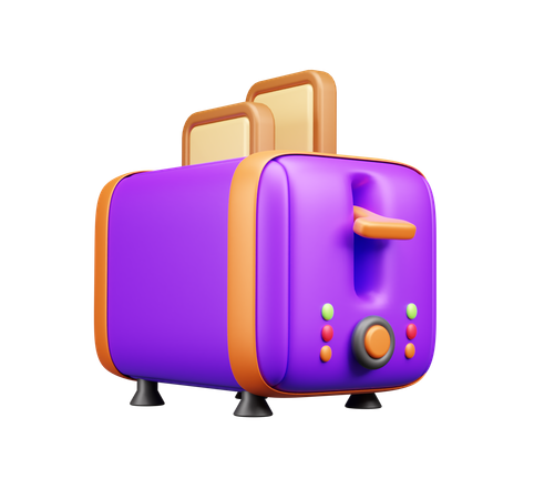Toster  3D Icon