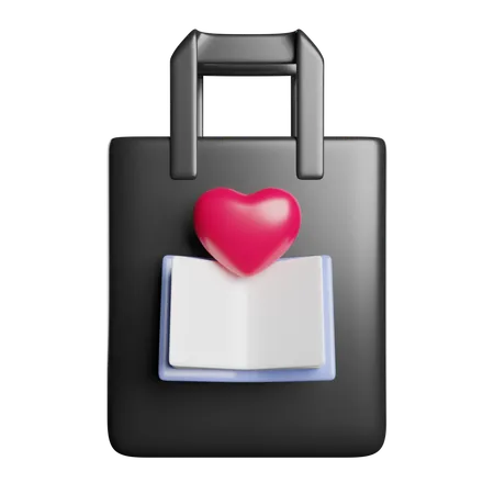 Tote Bag Shopping 3D Icon