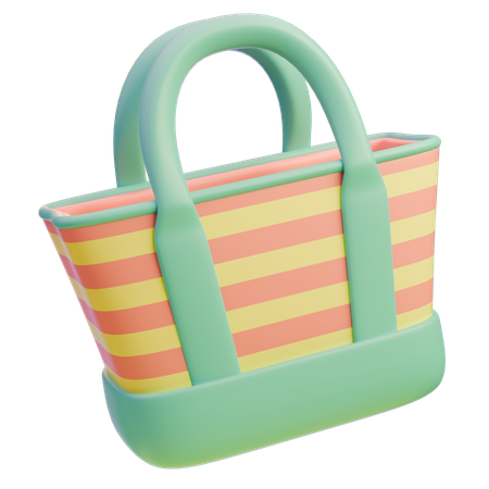 Tote Bag  3D Icon