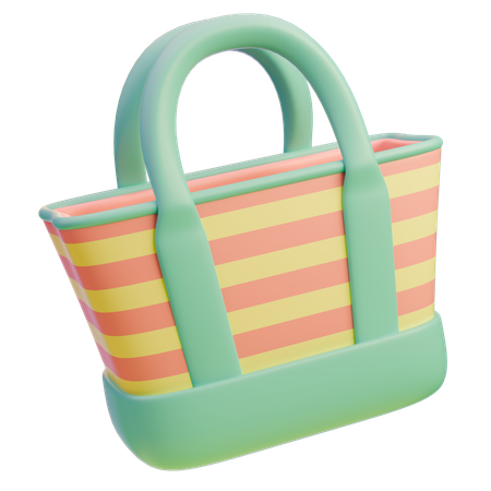 Tote Bag  3D Icon