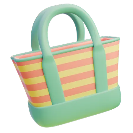 Tote Bag  3D Icon