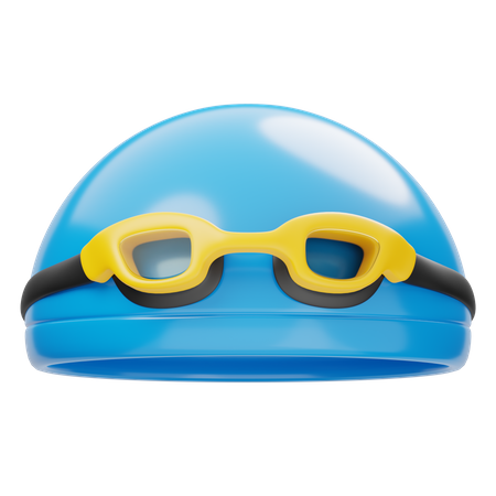 Touca de natação  3D Icon