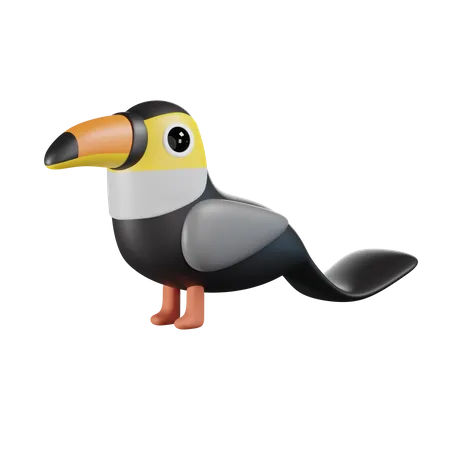 Toucan 3D Illustration