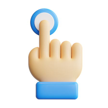 Touch Touch Gesture  3D Icon