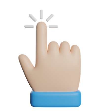 Touch Gesture  3D Icon