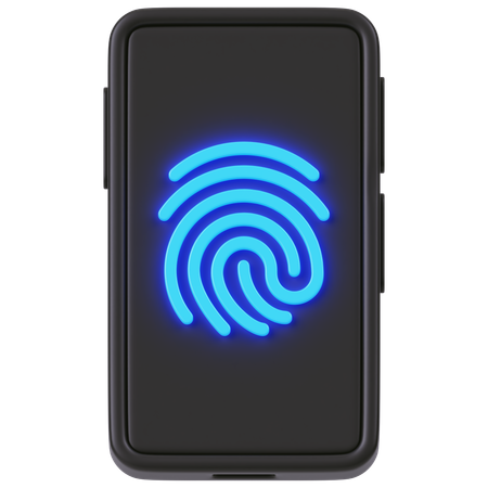 Touch ID  3D Icon