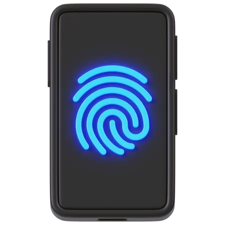 Touch ID  3D Icon