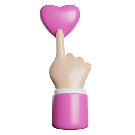 Touch Love Loke  3D Icon