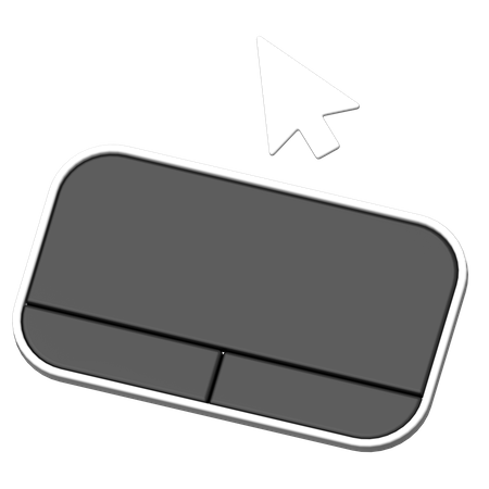 Touch Pad  3D Icon