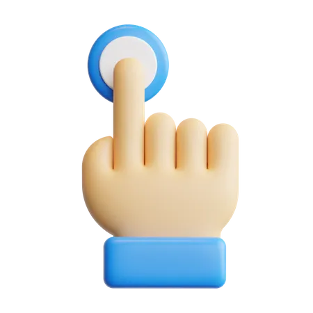 Touch Touch Gesture  3D Icon