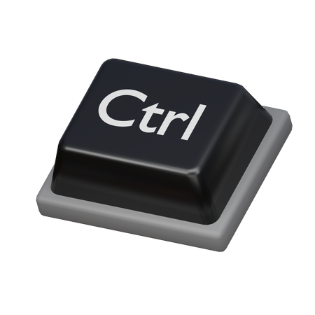 Touche Ctrl  3D Icon