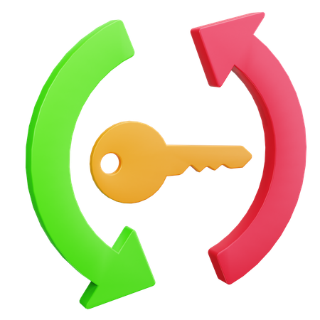 Touche cycle  3D Icon