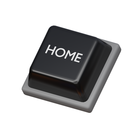 Touche maison  3D Icon