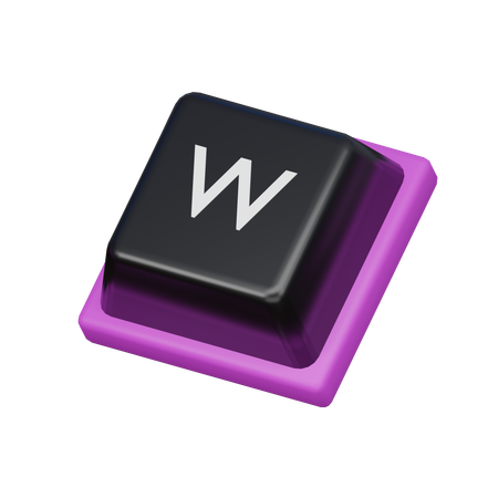 Touche w  3D Icon