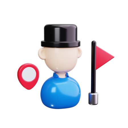 Percorrer  3D Icon
