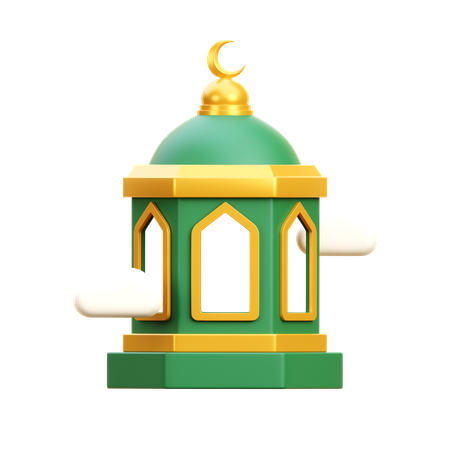 Tour de mosquée  3D Icon