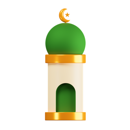Tour de mosquée  3D Icon