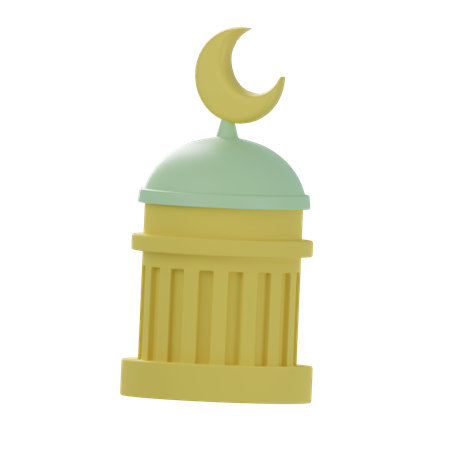 Tour de mosquée  3D Icon