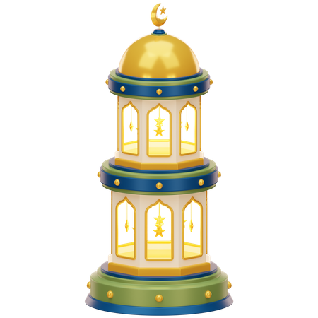 Tour de mosquée  3D Icon