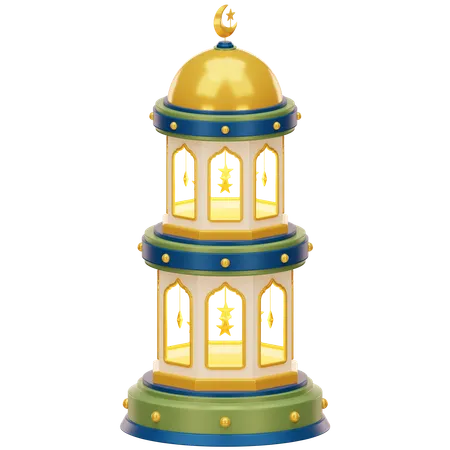 Tour de mosquée  3D Icon