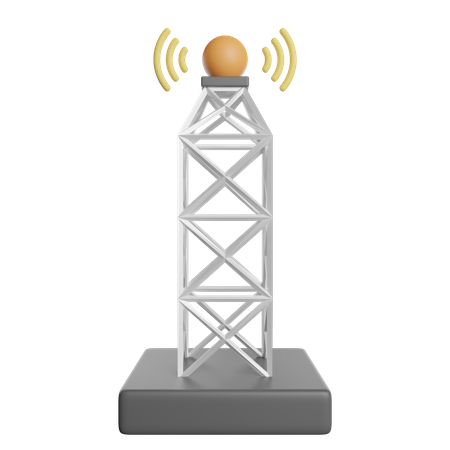 Tour de signalisation  3D Icon