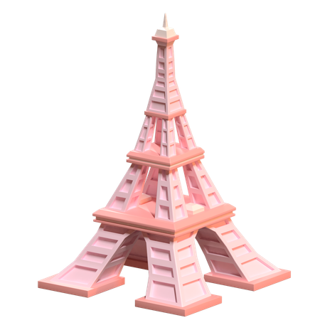 Tour Eiffel  3D Icon